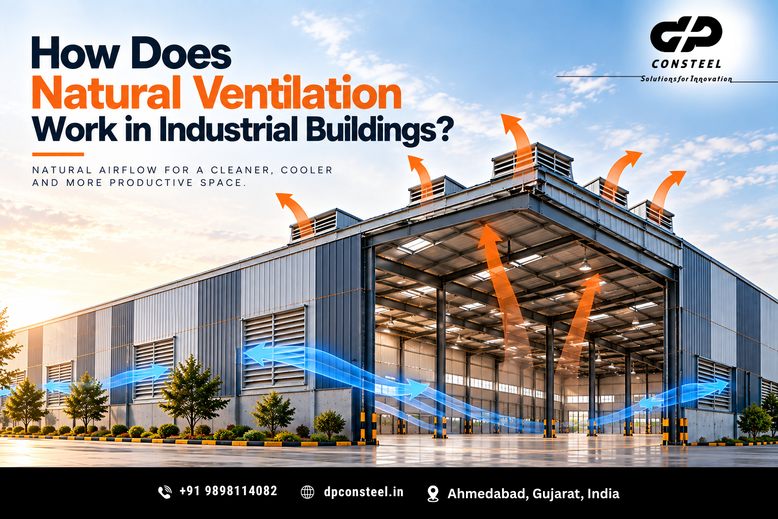 How Does Natural Ventilation Work in Industrial Buildings?